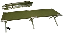 Folding Military Cot, Genuine US Issue ( NEW )