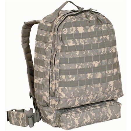 Modular 3-Day Backpack Army Digital,Black, foxoutdoor