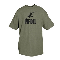 Infidel  One-Sided Imprinted T-Shirt