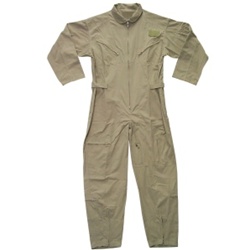 Air Force Zippered Coverall -- Mil-Spec  Khaki