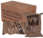 MRE's, Meals Ready to Eat.