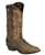Justin Bay Apache BROWN Basic Western Cowboy Boots - Medium
