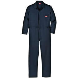 DickiesÂ® Flame-resistant Long-sleeve Work Coveralls, Navy