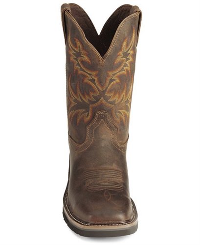 square toe western work boots
