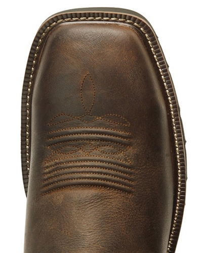 Justin Original Work Boots® Stampede™ Mens Rugged Brown Steel 