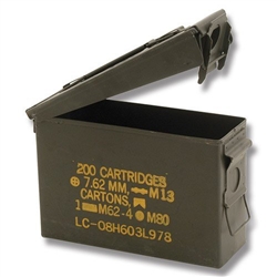 Military Surplus .30 Caliber Ammo Can